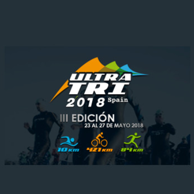 Poster for event Ultra-Tri Spain 2018
