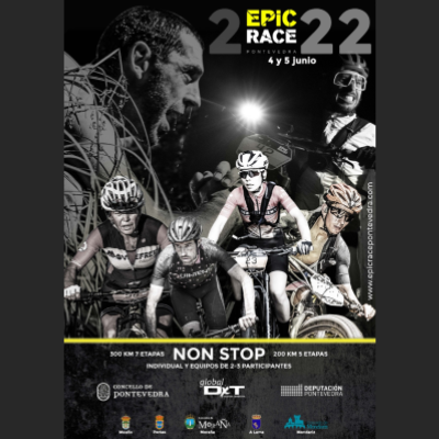 Cartel del evento Epic Race Pontevedra 2022
