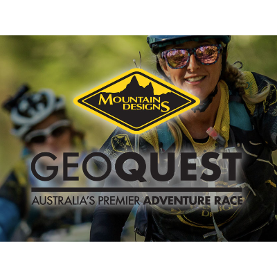 Plagát pre podujatie Mountain Designs GeoQuest
