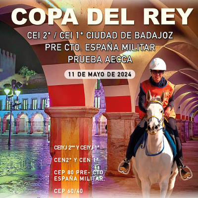 Poster for event Copa del Rey Ciudad de Badajoz