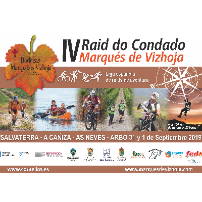 Cartel del evento IV Raid do Condado - Marqués de Vizhoja 2019