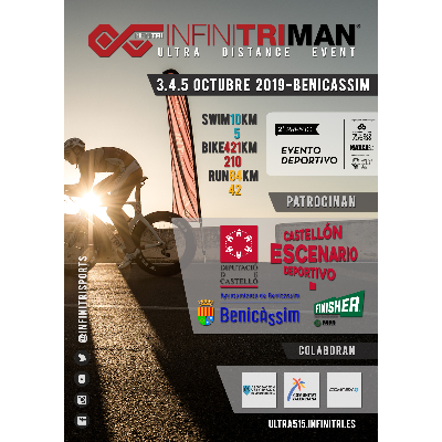Cartel del evento InfinitriMan 2019