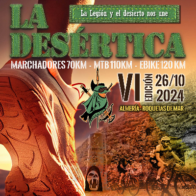 Poster for event La Desértica