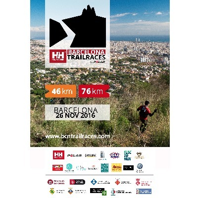 Cartel del evento Barcelona Trail Races 2016