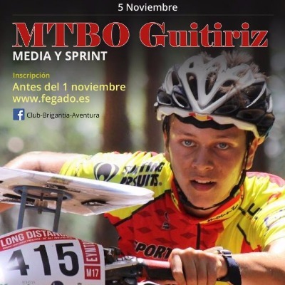 Cartel del evento O-BM Guitiriz 2016 Sprint