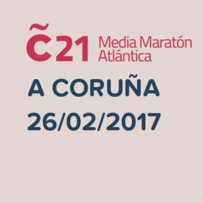 Cartel del evento IX Edición Media Maratón Coruña21