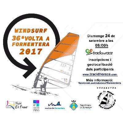 Cartel del evento 36ª Volta a Formentera en Windsurf 2017
