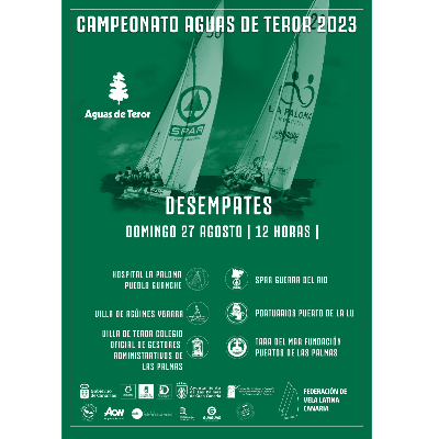Poster for event Desempate del Campeonato Aguas de Teror