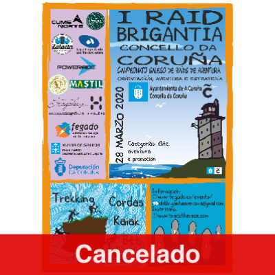 Poster for event I Raid Brigantia Concello da Coruña 2020