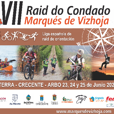 Cartel del evento VII Raid do Condado Marqués de Vizhoja 2023