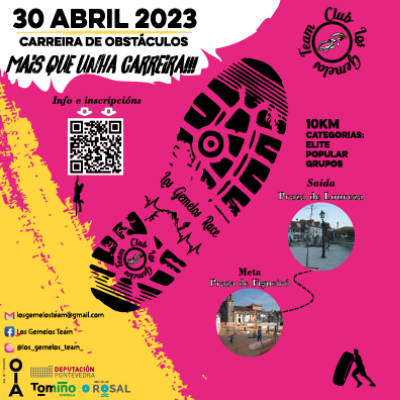 Cartel del evento Los Gemelos Race 2023