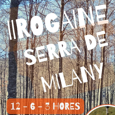 Cartel del evento II Rogaine Serra de Milany