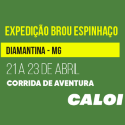 Poster for event Expedição Brou Espinhaço