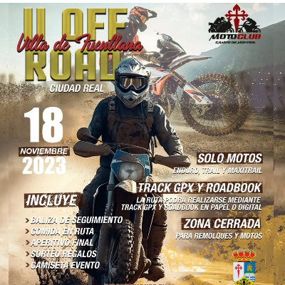 Poster for event Off Road Villa de Fuenllana  2023