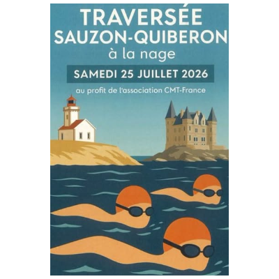 Poster for event  Défis quiberonnais Traversée Belle-île - Quiberon