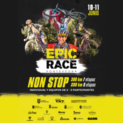 Poster for event Epic Race Pontevedra 2023