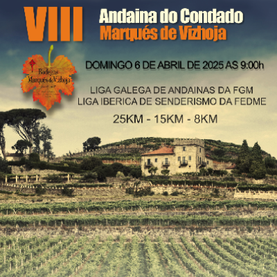 Poster for event VIII Andaina do Condado Marques de Vizhoja 2025