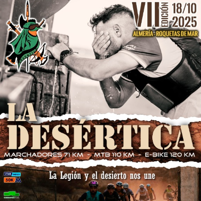 Cartel del evento La Desértica 2025