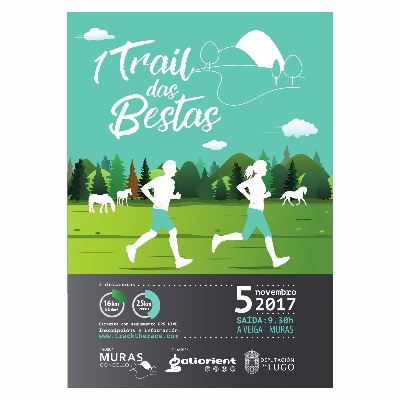 Cartel del evento Trail das Bestas 2017