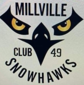 Logotipo del patrocinador Millville Snowhawks Club